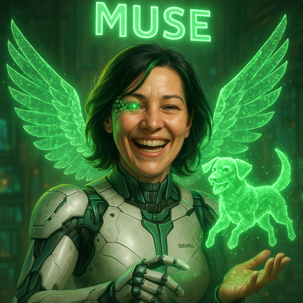 Lorraine Creating Art